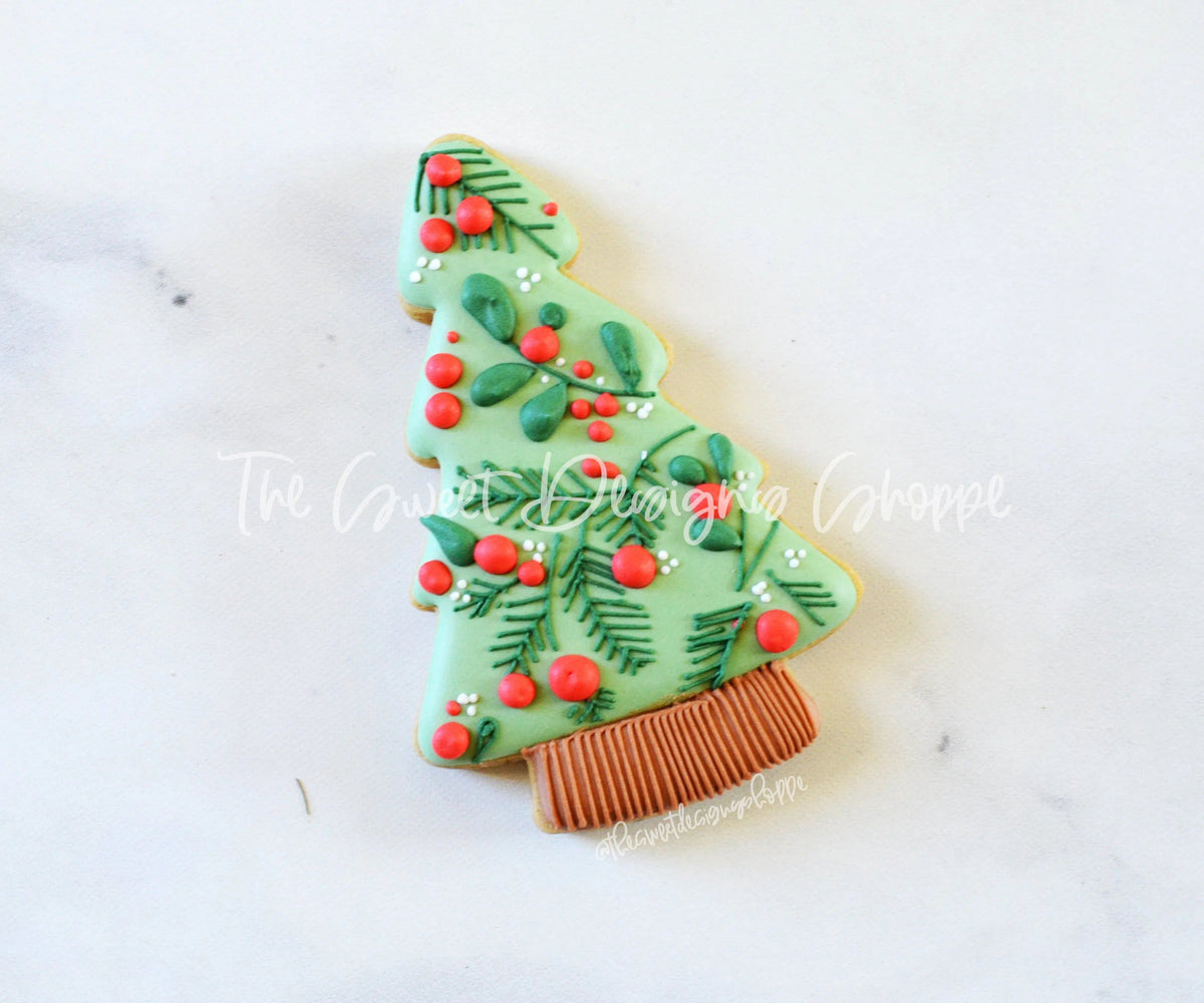 Cookie Cutters - Christmas Tree 01 - Cookie Cutter - The Sweet Designs Shoppe - TSDS - - ALL,Christmas,Christmas / Winter,Christmas Cookies,Cookie Cutter,nature,Promocode,STL