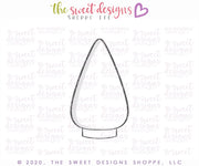 Cookie Cutters - Christmas Tree 02 - Cookie Cutter - The Sweet Designs Shoppe - TSDS - - ALL,Christmas,Christmas / Winter,Christmas Cookies,Cookie Cutter,nature,Promocode,STL