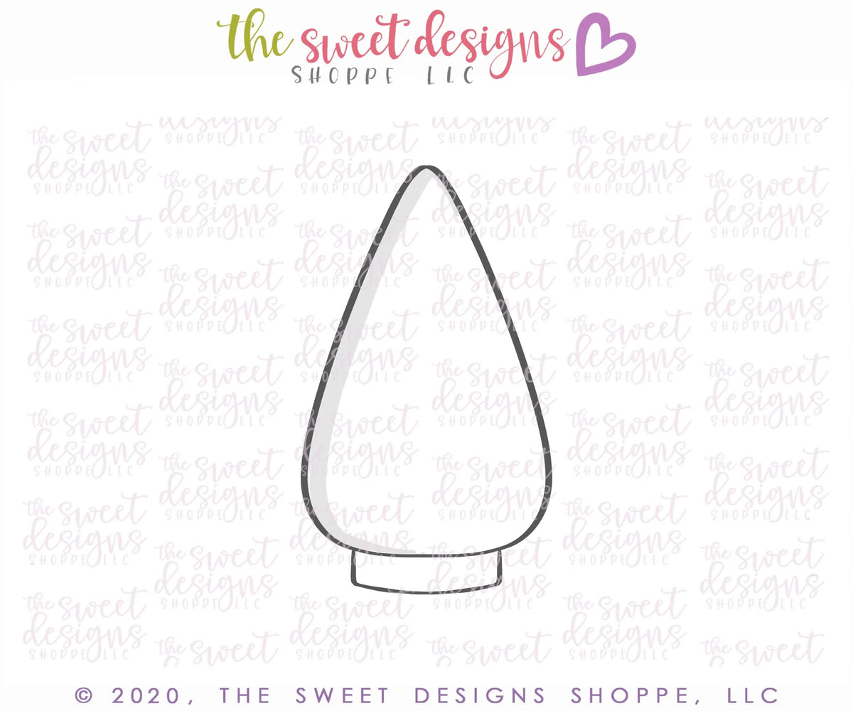 Cookie Cutters - Christmas Tree 02 - Cookie Cutter - The Sweet Designs Shoppe - TSDS - - ALL,Christmas,Christmas / Winter,Christmas Cookies,Cookie Cutter,nature,Promocode,STL