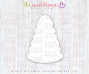 Cookie Cutters - Christmas Tree 03 - Cookie Cutter - The Sweet Designs Shoppe - TSDS - - ALL,Christmas,Christmas / Winter,Christmas Cookies,Cookie Cutter,nature,Promocode,STL