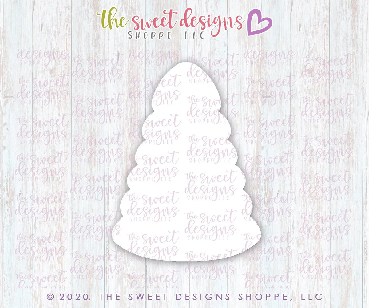 Cookie Cutters - Christmas Tree 03 - Cookie Cutter - The Sweet Designs Shoppe - TSDS - - ALL,Christmas,Christmas / Winter,Christmas Cookies,Cookie Cutter,nature,Promocode,STL