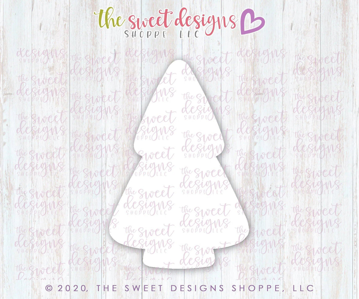 Cookie Cutters - Christmas Tree 04 - Cookie Cutter - The Sweet Designs Shoppe - TSDS - - ALL,Christmas,Christmas / Winter,Christmas Cookies,Cookie Cutter,nature,Promocode,STL