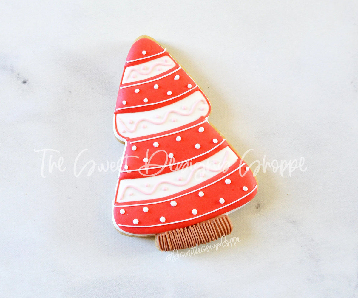 Cookie Cutters - Christmas Tree 04 - Cookie Cutter - The Sweet Designs Shoppe - TSDS - - ALL,Christmas,Christmas / Winter,Christmas Cookies,Cookie Cutter,nature,Promocode,STL