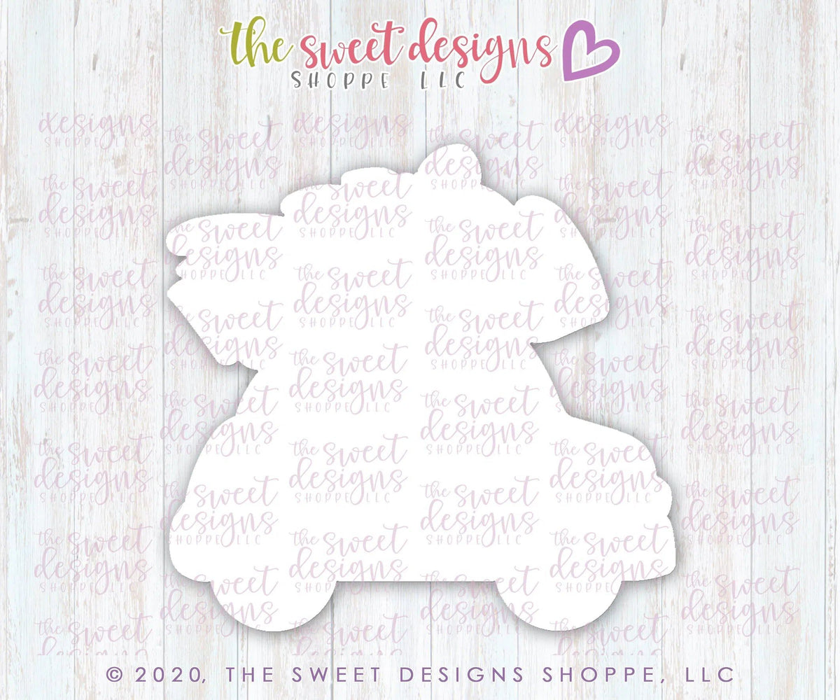 Cookie Cutters - Christmas Tree Car- Cookie Cutter - The Sweet Designs Shoppe - TSDS - - ALL,Christmas,Christmas / Winter,Cookie Cutter,Nature,Promocode,STL,transportation,Trees,Winter