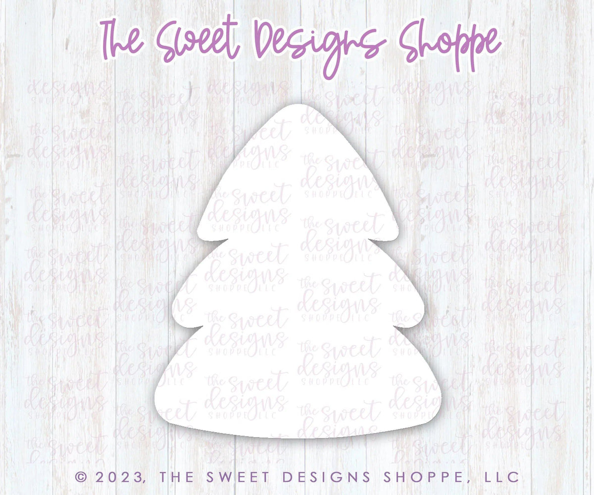 Cookie Cutters - Christmas Tree Frosted Cracker - Cookie Cutter - The Sweet Designs Shoppe - TSDS - - ALL,Christmas,Christmas / Winter,Christmas Cookies,Christmas Tree,Cookie Cutter,cracker,Frosted Cracker,nature,Promocode,Tree