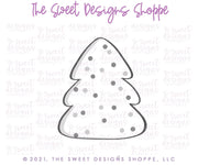 Cookie Cutters - Christmas Tree Frosted Cracker - Cookie Cutter - The Sweet Designs Shoppe - TSDS - - ALL,Christmas,Christmas / Winter,Christmas Cookies,Christmas Tree,Cookie Cutter,cracker,Frosted Cracker,nature,Promocode,Tree