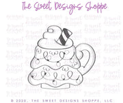 Cookie Cutters - Christmas Tree Mug - Cookie Cutter - The Sweet Designs Shoppe - TSDS - - ALL,Christmas,Christmas / Winter,Christmas Cookies,coffee,Cookie Cutter,Fall,Food & Beverages,Food and Beverage,mug,mugs,Promocode,STL