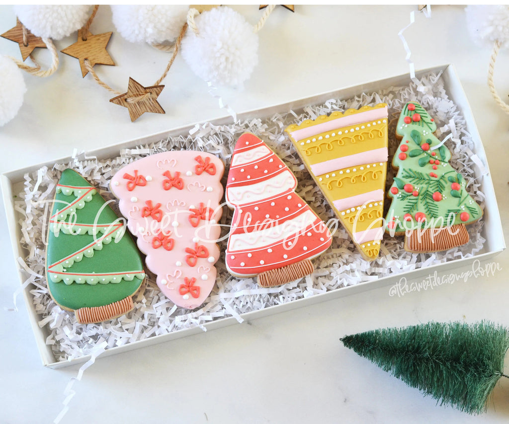 Cookie Cutters - Christmas Tree Set - Cookie Cutters - Sweet Designs Shoppe - - ALL, Christmas, Christmas / Winter, Cookie Cutter, Mini Set, Mini Sets, Promocode, regular sets, set