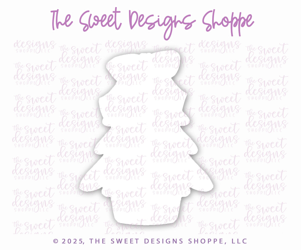 Cookie Cutters - Christmas Vintage Tree - Cookie Cutter - The Sweet Designs Shoppe - TSDS - - ALL,Christmas,Christmas / Winter,Cookie Cutter,Nature,new,Promocode,STL