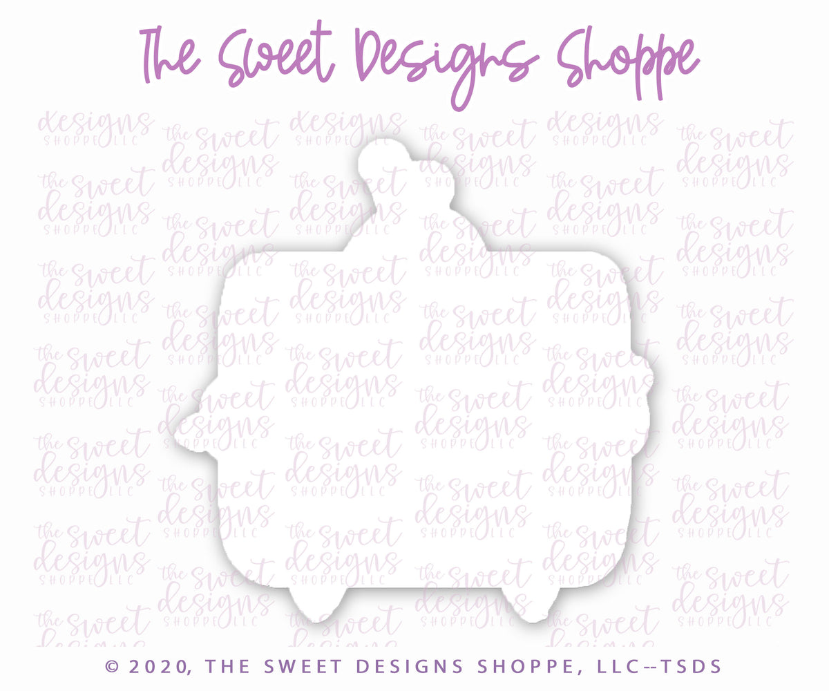 Cookie Cutters - Christmas Vintage TV - Cookie Cutter - The Sweet Designs Shoppe - TSDS - - ALL,christmas tv,christmas vintage tv,Cookie Cutter,hobbie,Hobbies,Miscelaneous,Miscellaneous,Promocode,STL,TV