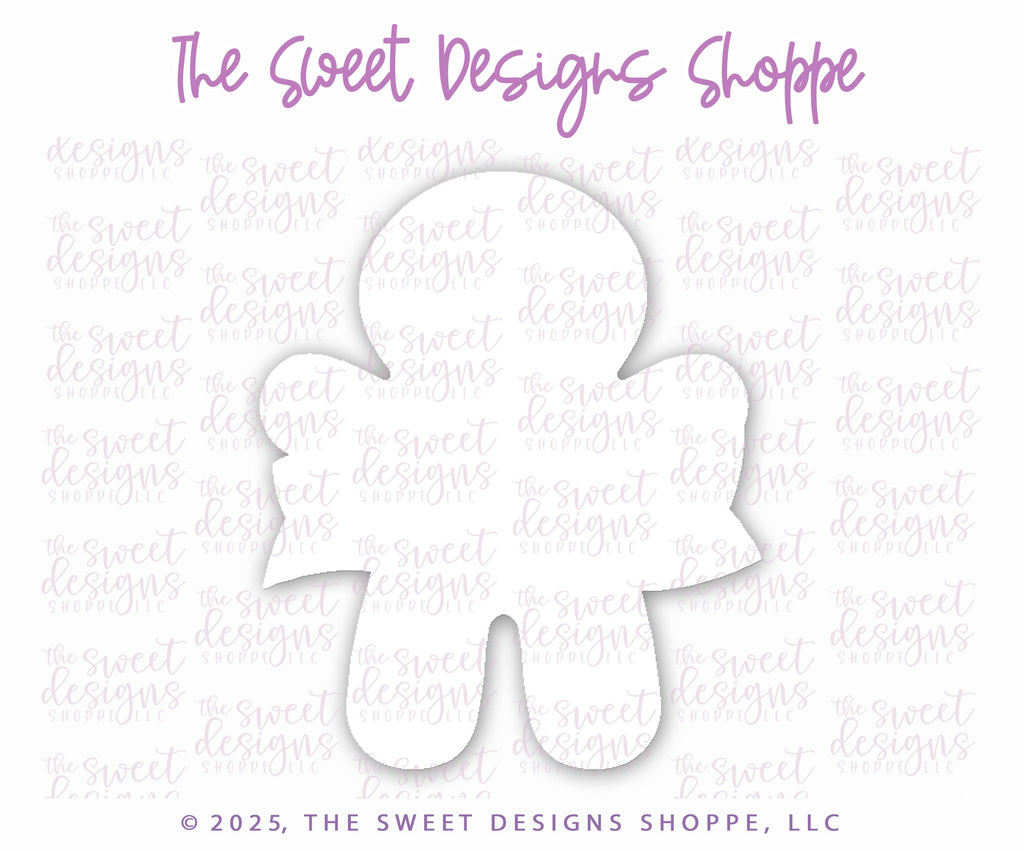 Cookie Cutters - Christmas with Ribbon Cookie Cutter Set - Set of 3 - Cookie Cutters - The Sweet Designs Shoppe - TSDS - - ALL,Christmas,Christmas / Winter,Cookie Cutter,new,PLAQUES HANDLETTERING,Promocode,regular sets,set,STL