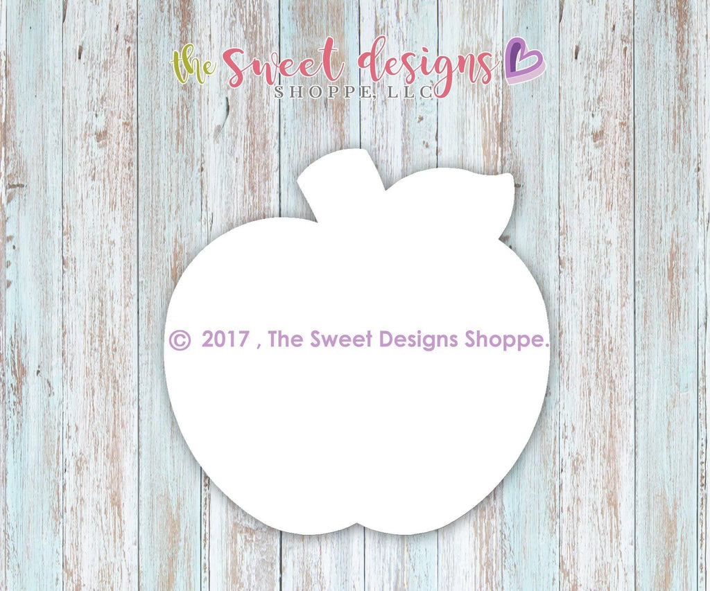 Cookie Cutters - Chubby Apple - Cookie Cutter - The Sweet Designs Shoppe - TSDS - - ALL,Cookie Cutter,Customize,Food,Food & Beverages,Grad,graduations,Promocode,School / Graduation,STL