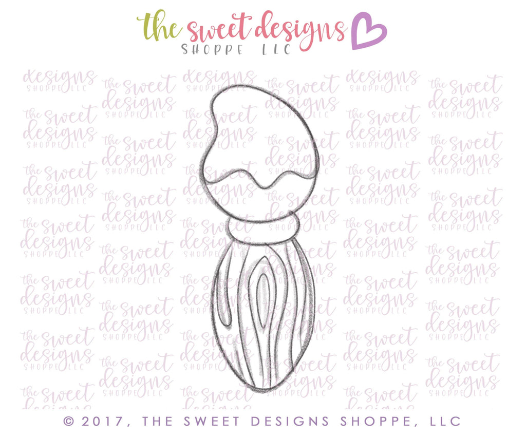 Cookie Cutters - Chubby Art Paintbrush v2 - Cookie Cutter - The Sweet Designs Shoppe - TSDS - - ALL,brush,Cookie Cutter,Customize,Easter / Spring,Grad,graduations,Hobbies,paint,Promocode,School / Graduation,STL