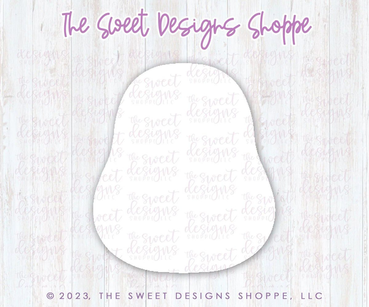 Cookie Cutters - Chubby Avocado - Cookie Cutter - The Sweet Designs Shoppe - TSDS - - ALL,Cookie Cutter,Food,Food and Beverage,Food beverages,Fruits and Vegetables,Promocode,Valentines