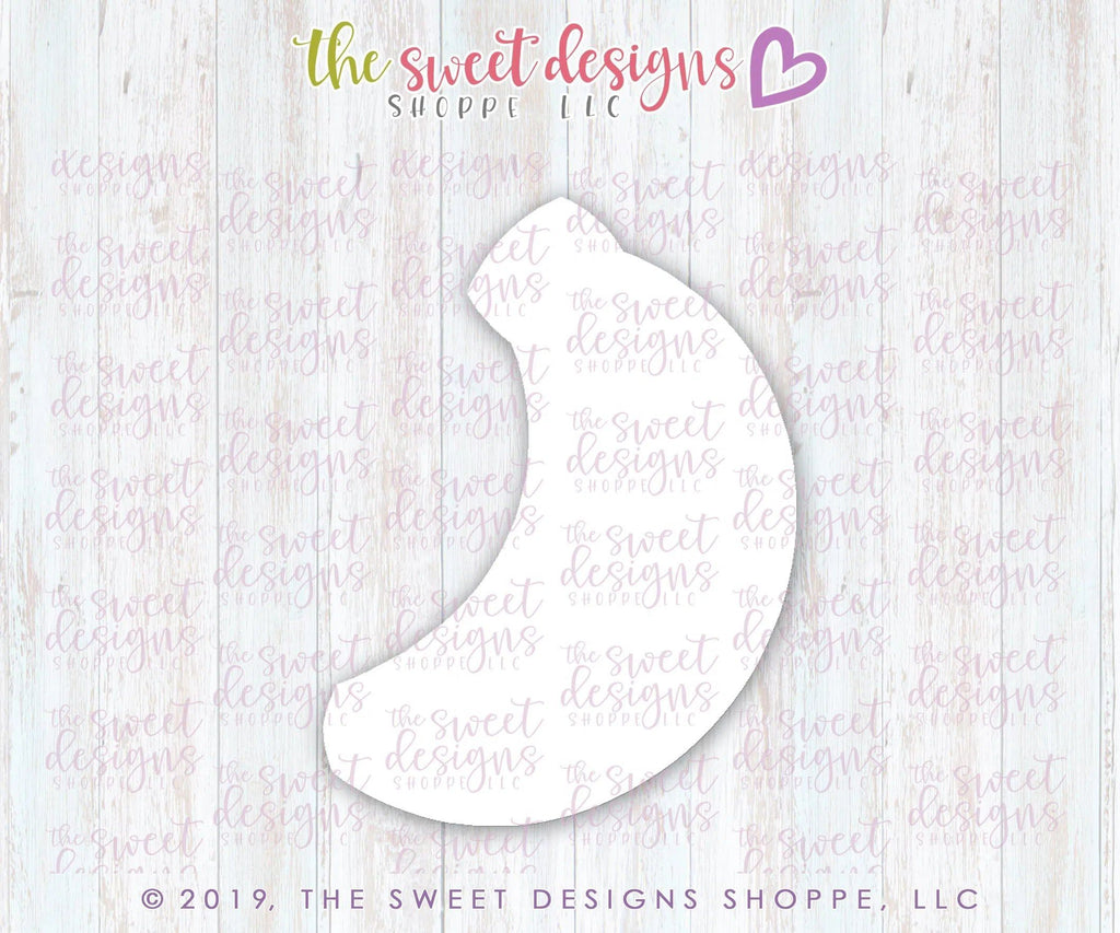 Cookie Cutters - Chubby Banana - Cookie Cutter - The Sweet Designs Shoppe - TSDS - - ALL,back to school,Cookie Cutter,Food,Food & Beverages,Fruits and Vegetables,Grad,graduations,platano,Promocode,school,School / Graduation