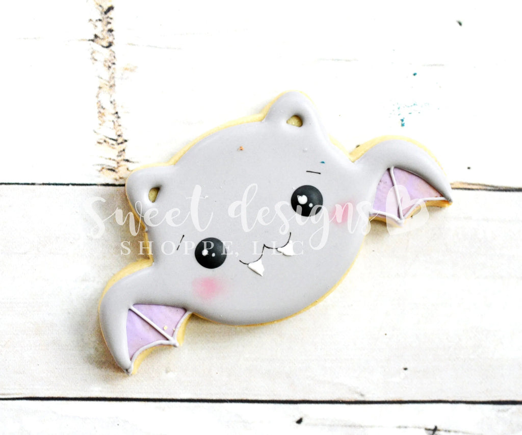 Cookie Cutters - Chubby Bat V2 - Cookie Cutter - Sweet Designs Shoppe - - ALL, Animal, Animals, Bat, Cookie Cutter, Customize, Fall / Halloween, halloween, Promocode