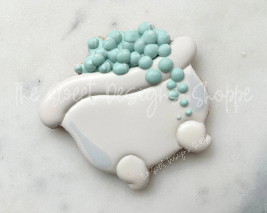 Cookie Cutters - Chubby Bathtub - Cookie Cutter - The Sweet Designs Shoppe - TSDS - - ALL,Bath,Bathtub,beauty,Cookie Cutter,MOM,mother,Mothers Day,Promocode,spa