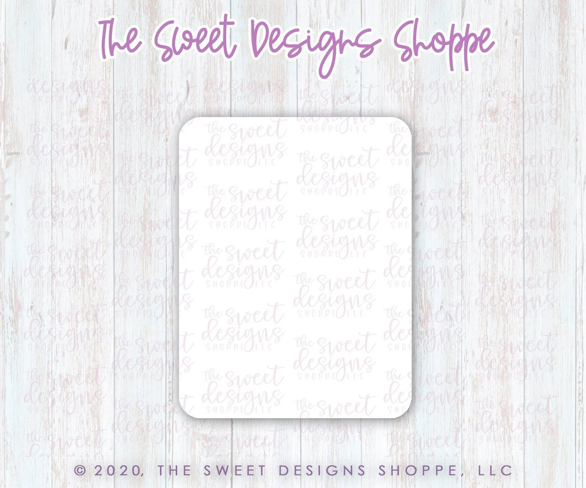 Cookie Cutters - Chubby Beach Towel - Cookie Cutter - The Sweet Designs Shoppe - TSDS - - Accesories,ALL,basic,Basic Shapes,BasicShapes,beach,Cookie Cutter,Customize,pool,pool party,Promocode,Rectangle,STL,Summer,under the sea