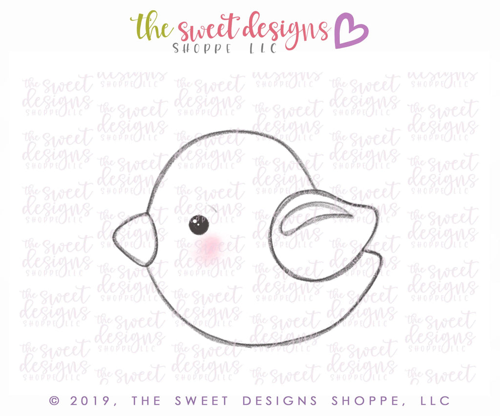 Cookie Cutters - Chubby Bird 2019 - Cookie Cutter - The Sweet Designs Shoppe - TSDS - - ALL,Animal,Animals,Cookie Cutter,Easter,Easter / Spring,Nature,Promocode