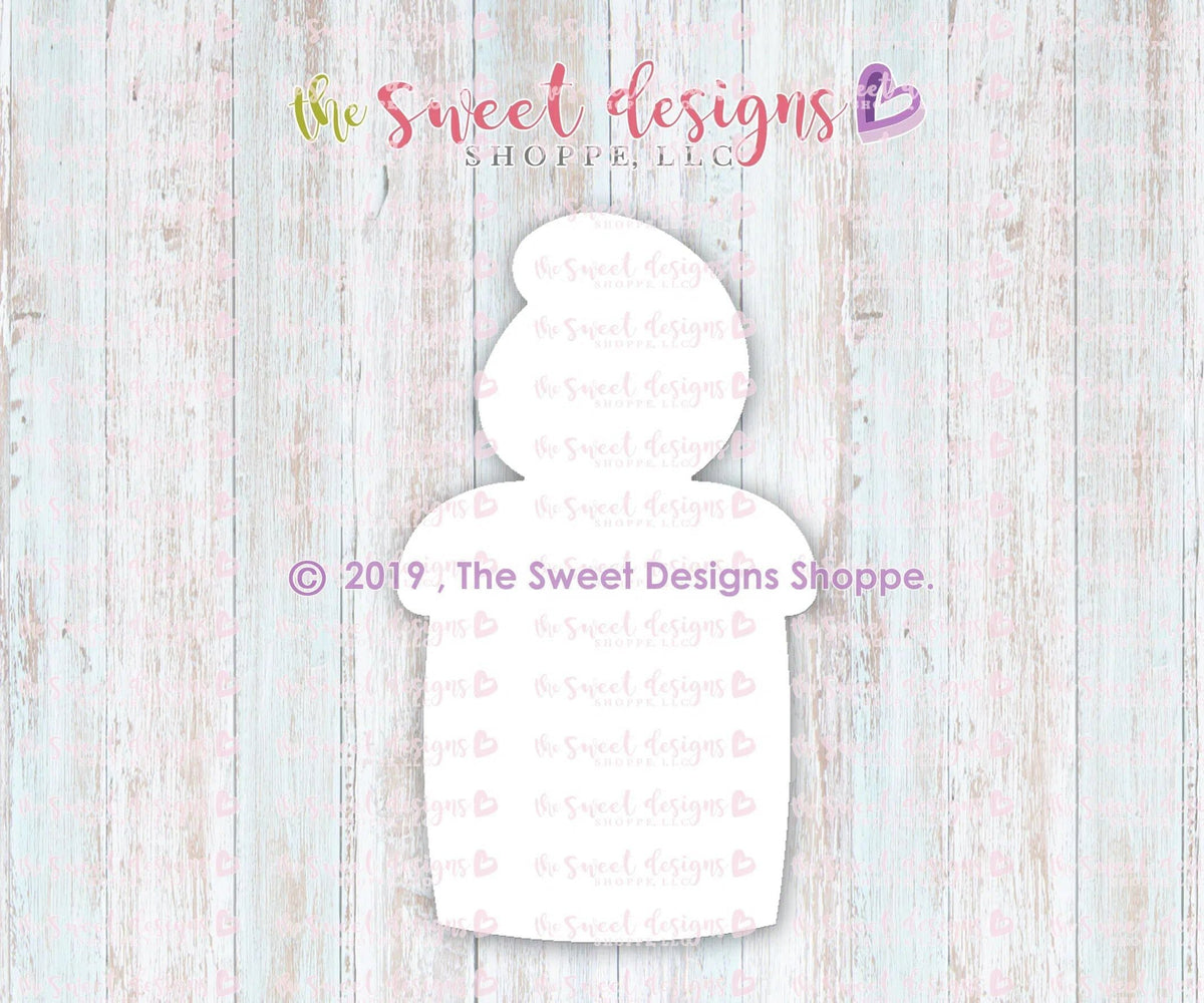 Cookie Cutters - Chubby Birthday Candle - Cookie Cutter - The Sweet Designs Shoppe - TSDS - - ALL,Birthday,cake,cake slice,candle,celebration,Christmas,Christmas / Winter,Cookie Cutter,Holiday,Promocode,STL
