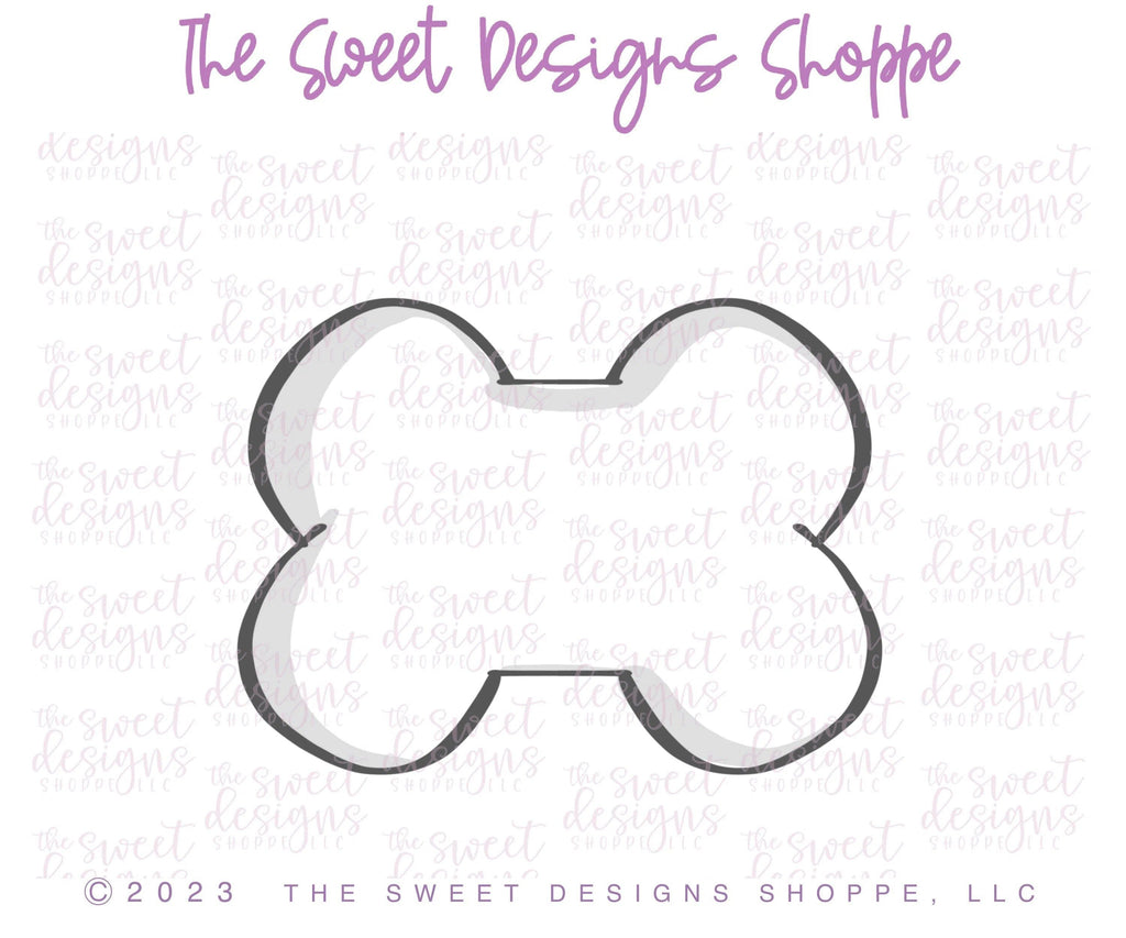 Cookie Cutters - Chubby Bone - Cookie Cutter - The Sweet Designs Shoppe - - ALL, Animal, animal plaque, Animals, Animals and Insects, bone, Cookie Cutter, dog, halloween, house, pet, Promocode