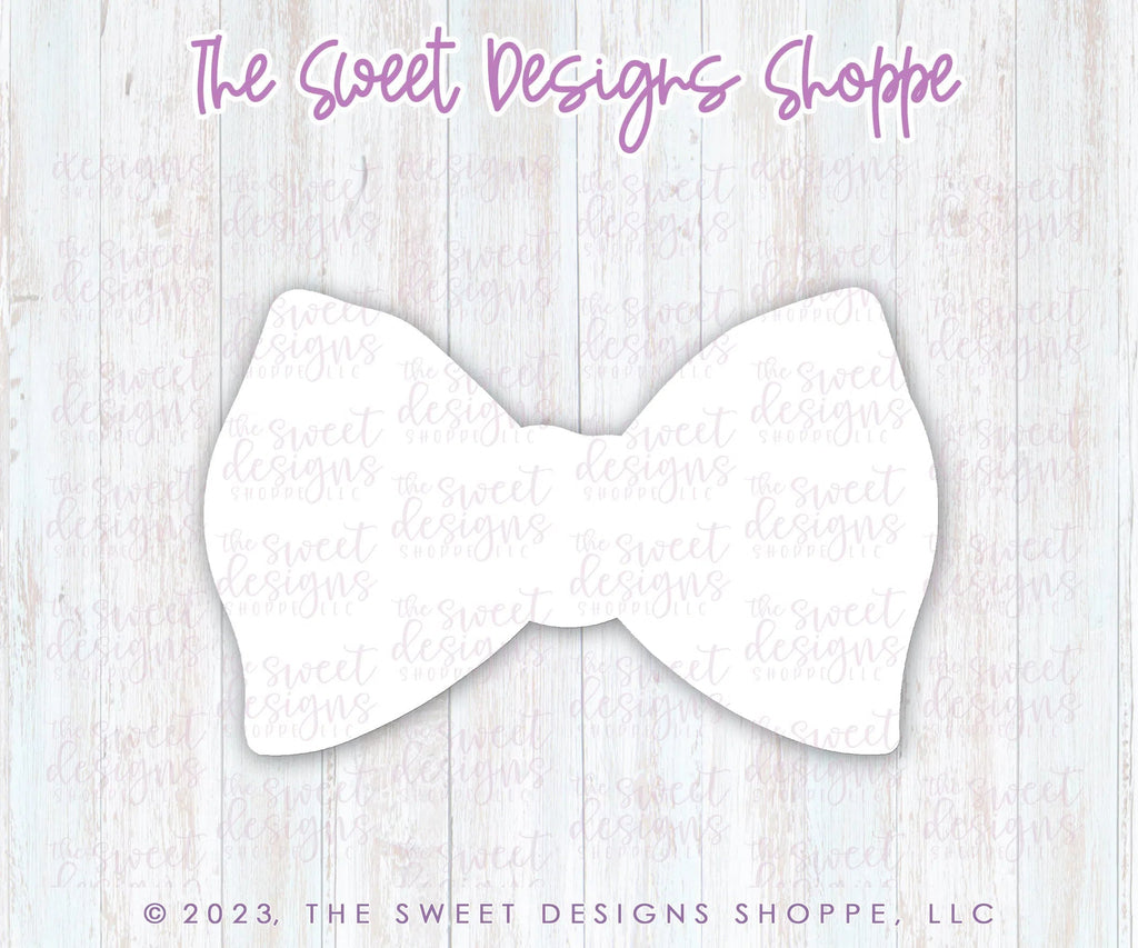 Cookie Cutters - Chubby Bow Tie - Cookie Cutter - Sweet Designs Shoppe - - Accesories, Accessories, accessory, ALL, Bachelorette, bow, Clothing / Accessories, Cookie Cutter, dad, Father, father's day, grandfather, Groom, Promocode, Wedding