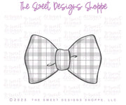 Cookie Cutters - Chubby Bow Tie - Cookie Cutter - The Sweet Designs Shoppe - TSDS - - Accesories,Accessories,accessory,ALL,Bachelorette,bow,Clothing / Accessories,Cookie Cutter,dad,Father,father's day,grandfather,Groom,Promocode,STL,Wedding,Wedding Favors