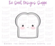Cookie Cutters - Chubby Bread - Cookie Cutter - The Sweet Designs Shoppe - TSDS - - ALL,Bread,Cookie Cutter,Cute couple,Cute Couples,Food,Food & Beverages,Food and Beverage,Promocode,Valentines