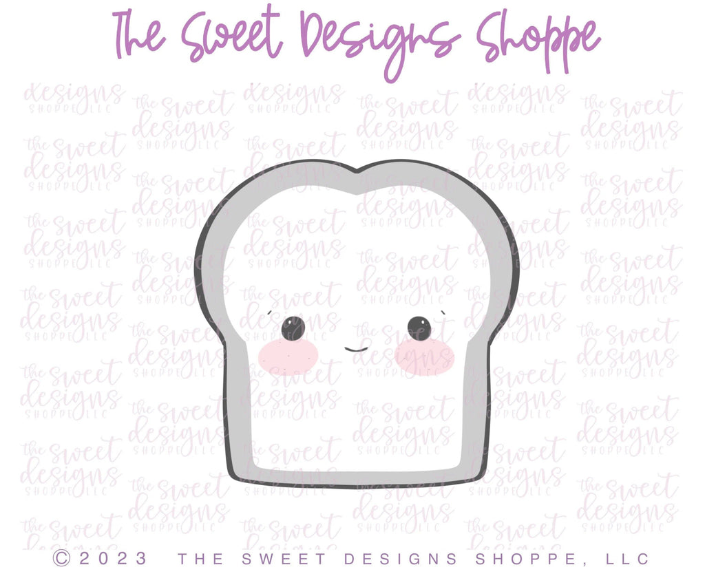 Cookie Cutters - Chubby Bread - Cookie Cutter - The Sweet Designs Shoppe - TSDS - - ALL,Bread,Cookie Cutter,Cute couple,Cute Couples,Food,Food & Beverages,Food and Beverage,Promocode,Valentines