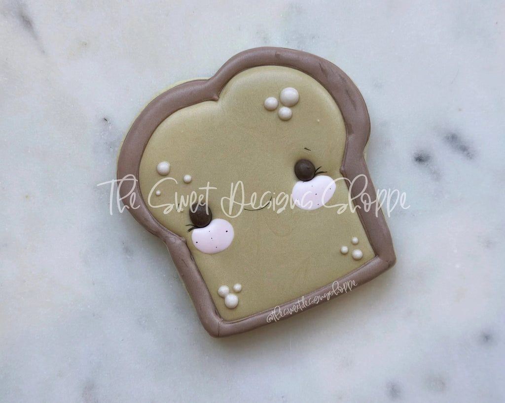 Cookie Cutters - Chubby Bread - Cookie Cutter - The Sweet Designs Shoppe - - ALL, Bread, Cookie Cutter, Cute couple, Cute Couples, Food, Food & Beverages, Food and Beverage, Promocode, Valentines