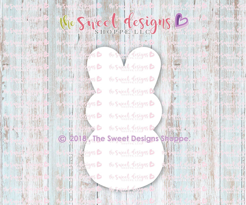 Cookie Cutters - Chubby Bunny Marshmallow - Cookie Cutter - The Sweet Designs Shoppe - TSDS - - ALL,Cookie Cutter,Easter / Spring,Food,Food & Beverages,Peep,Peeps,Promocode,STL,Sweet