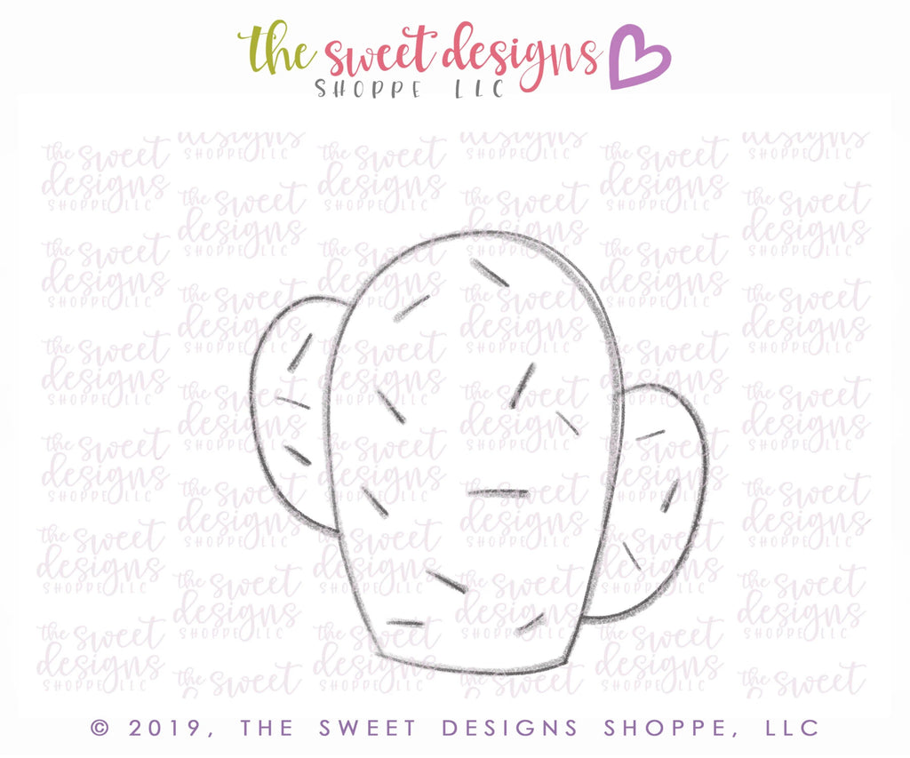 Cookie Cutters - Chubby Cactus 2019 - Cookie Cutter - The Sweet Designs Shoppe - TSDS - - ALL,Cinco de Mayo,Cookie Cutter,fiesta,Kids / Fantasy,Mexico,Nature,Promocode