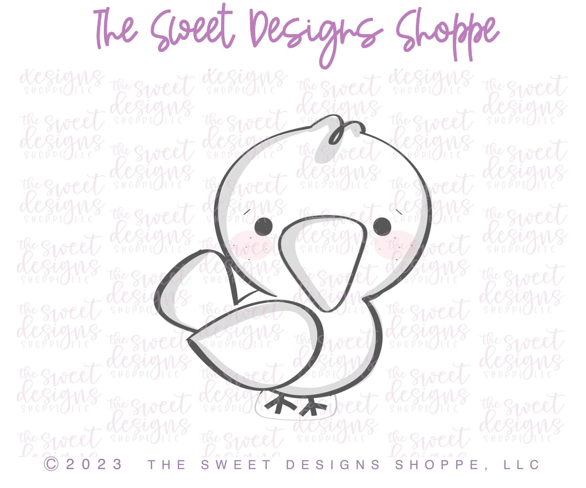 Cookie Cutters - Chubby Cardinal - Cookie Cutter - The Sweet Designs Shoppe - TSDS - - ALL,Animal,Animals,Animals and Insects,Christmas,Christmas / Winter,Cookie Cutter,Easter / Spring,Promocode,Spring,STL