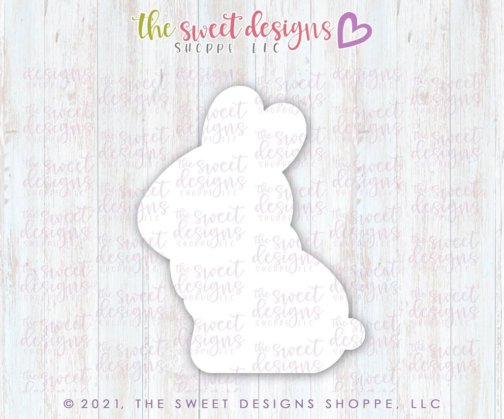 Cookie Cutters - Chubby Chocolate Bunny - Cookie Cutter - The Sweet Designs Shoppe - TSDS - - ALL,Animal,Animals,Animals and Insects,Cookie Cutter,easter,Easter / Spring,Promocode