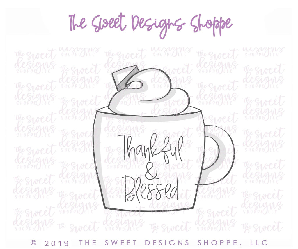 Cookie Cutters - Chubby Coffee Mug 2018 - Cookie Cutter - The Sweet Designs Shoppe - - 2018, ALL, Autumn, beverage, Coffee, Cookie Cutter, drink, Fall, Fall / Halloween, Fall / Thanksgiving, Food beverages, mug, mugs, Promocode