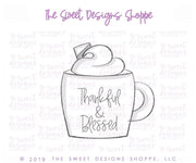 Cookie Cutters - Chubby Coffee Mug 2018 - Cookie Cutter - The Sweet Designs Shoppe - TSDS - - ALL,Autumn,beverage,Coffee,Cookie Cutter,drink,Fall,Fall / Halloween,Fall / Thanksgiving,Food beverages,mug,mugs,Promocode,STL