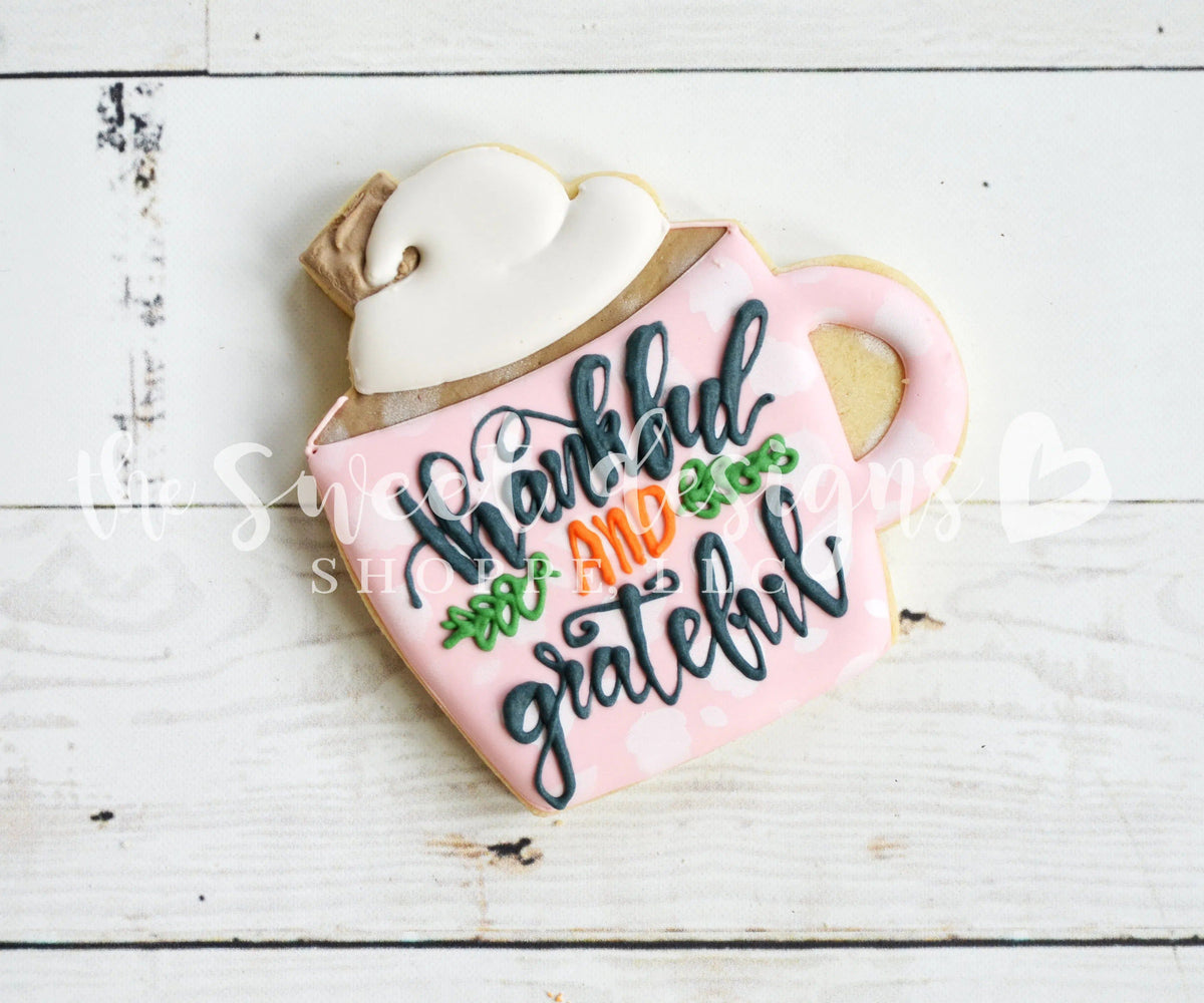 Cookie Cutters - Chubby Coffee Mug 2018 - Cookie Cutter - The Sweet Designs Shoppe - TSDS - - ALL,Autumn,beverage,Coffee,Cookie Cutter,drink,Fall,Fall / Halloween,Fall / Thanksgiving,Food beverages,mug,mugs,Promocode,STL