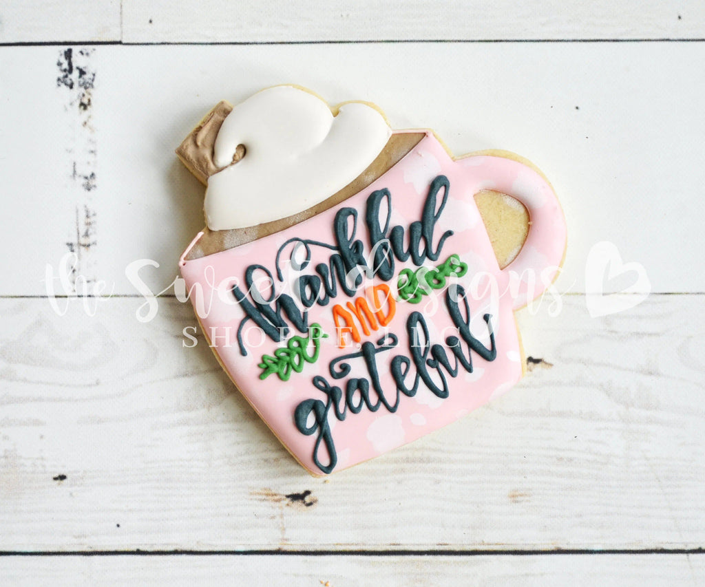 Cookie Cutters - Chubby Coffee Mug 2018 - Cookie Cutter - The Sweet Designs Shoppe - TSDS - - ALL,Autumn,beverage,Coffee,Cookie Cutter,drink,Fall,Fall / Halloween,Fall / Thanksgiving,Food beverages,mug,mugs,Promocode