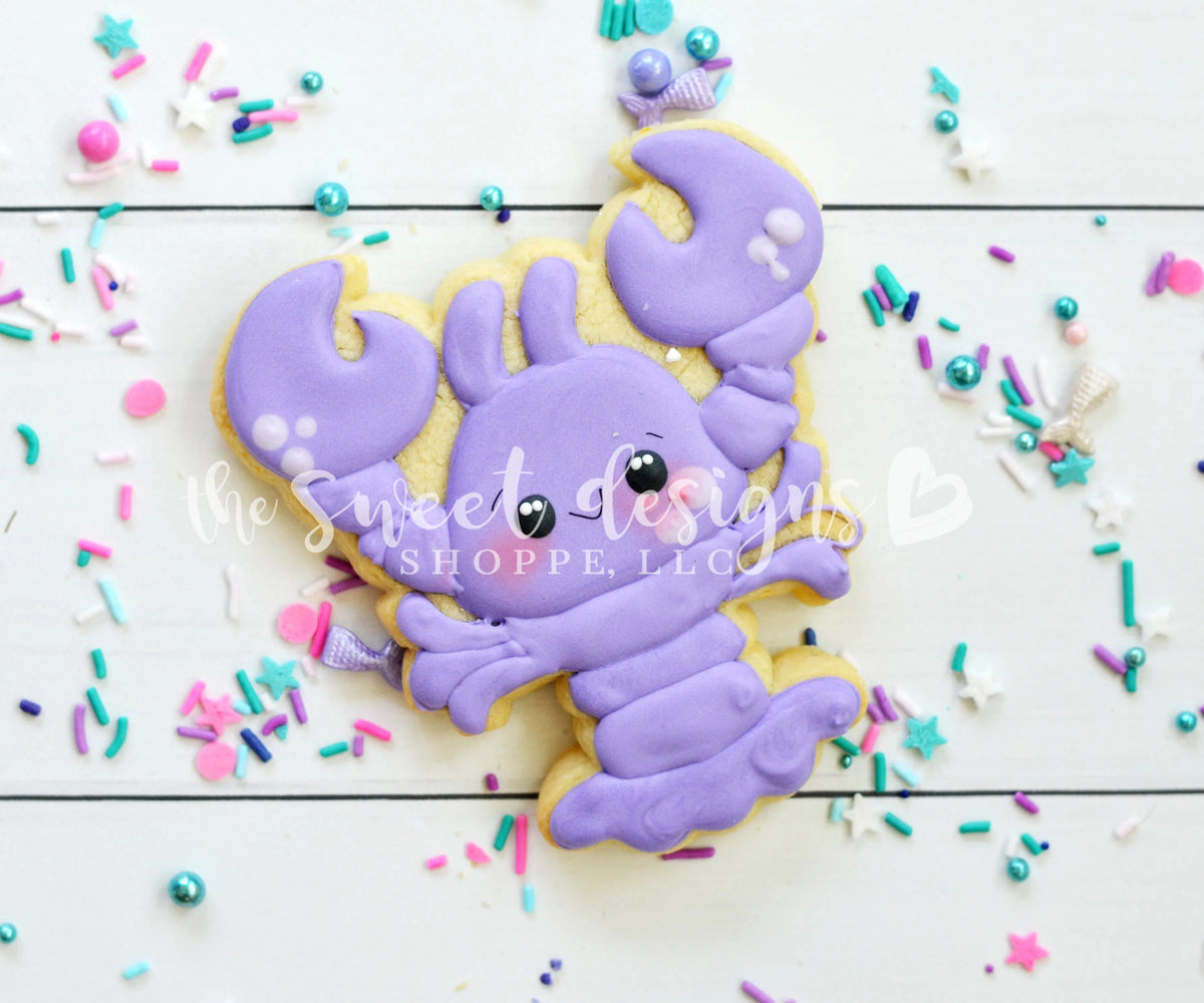 Cookie Cutters - Chubby Crawfish - Cookie Cutter - The Sweet Designs Shoppe - TSDS - - ALL,Animal,Animals,beach,Cookie Cutter,Crab,nautica,Ocean,Promocode,sand,STL,summer,under the sea