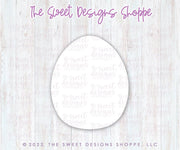 Cookie Cutters - Chubby Easter Egg - Cookie Cutter - The Sweet Designs Shoppe - TSDS - - ALL,Animal,Animals,Animals and Insects,Cookie Cutter,Easter,Easter / Spring,Promocode,STL