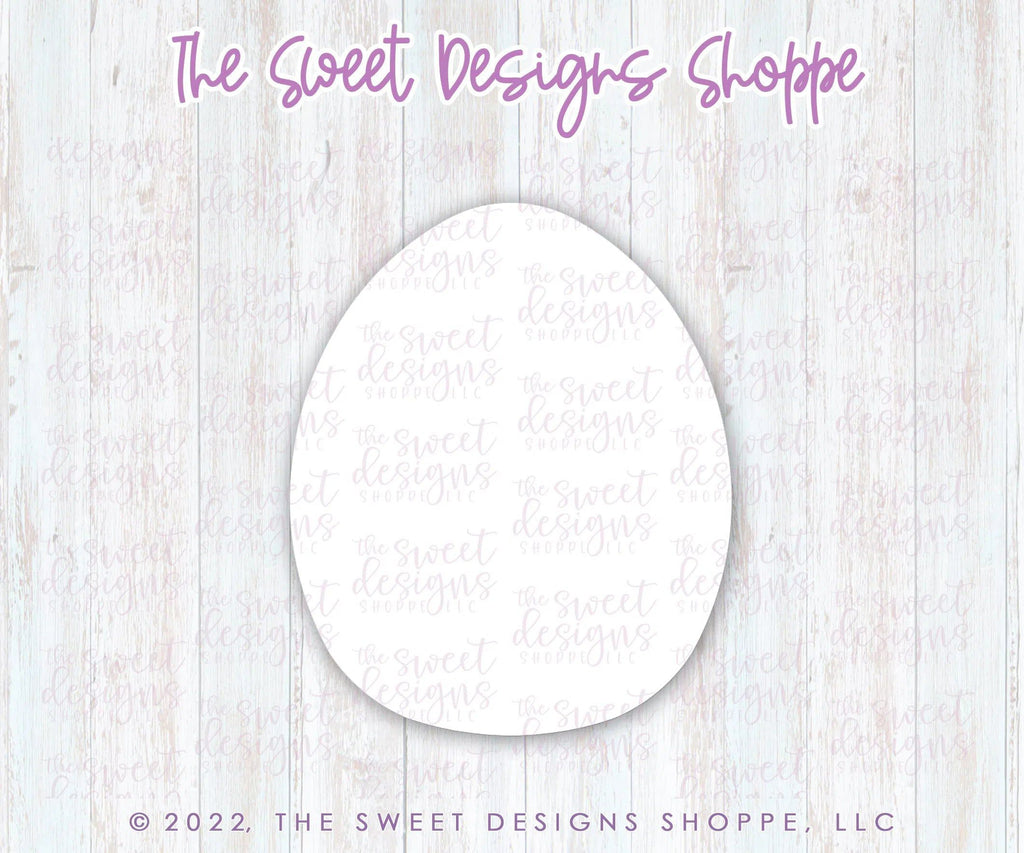 Cookie Cutters - Chubby Easter Egg - Cookie Cutter - The Sweet Designs Shoppe - TSDS - - ALL,Animal,Animals,Animals and Insects,Cookie Cutter,Easter,Easter / Spring,Promocode,STL