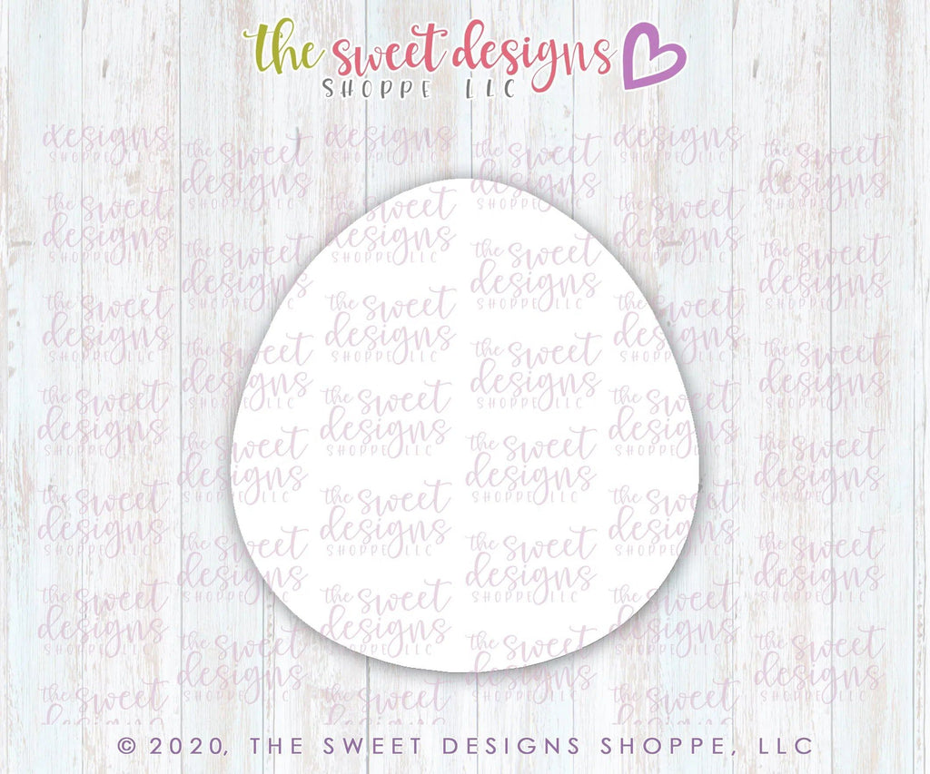Cookie Cutters - Chubby Egg v2- Cookie Cutter - The Sweet Designs Shoppe - TSDS - - ALL,animal,animals,Cookie Cutter,easter,Easter / Spring,Promocode