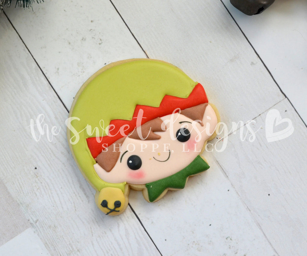 Cookie Cutters - Chubby Elf Face 2018 - Cookie Cutter - The Sweet Designs Shoppe - - 2018, ALL, Christmas, Christmas / Winter, Cookie Cutter, Elf, elf face, Promocode, Winter