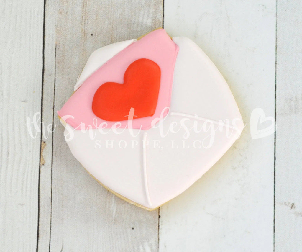 Cookie Cutters - Chubby Envelope - Cookie Cutter - The Sweet Designs Shoppe - - 2018, ALL, Cookie Cutter, Envelope, Hearts, Love, Miscellaneous, Promocode, valentine, Valentines, valentines collection 2018