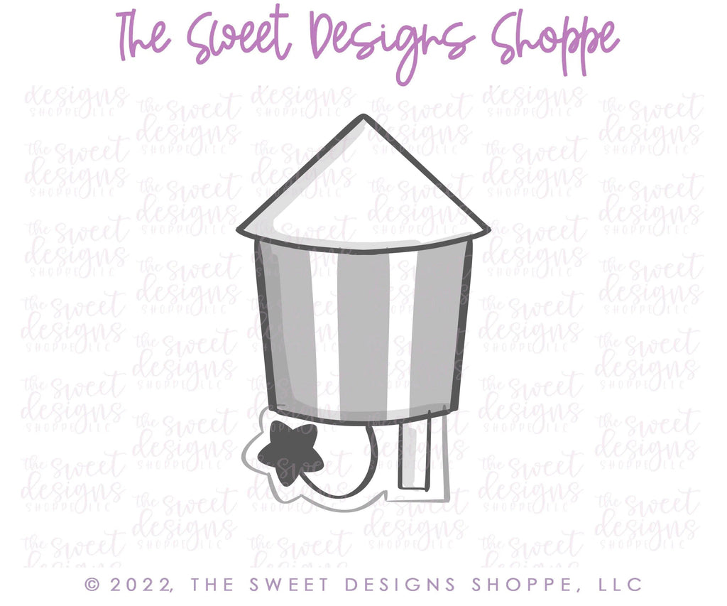 Cookie Cutters - Chubby Firecracker - Cookie Cutter - The Sweet Designs Shoppe - TSDS - - 4th,4th July,4th of July,ALL,America,Cookie Cutter,fireworks,fourth of July,Independence,Miscellaneous,New Year,patriotic,Promocode,STL,USA