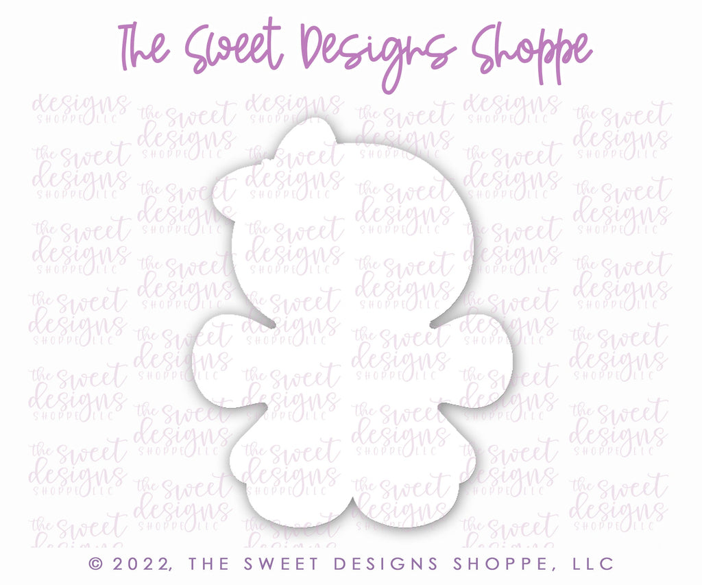 Cookie Cutters - Chubby Gingerbread Christmas Cookie Cutters Set - Set of 3 - Cookie Cutters - The Sweet Designs Shoppe - TSDS - - ALL,Christmas,Christmas / Winter,Christmas Cookies,Cookie Cutter,Ginger boy,ginger bread,Ginger girl,Gingerboy,gingerbread,gingerbread man,Gingergirl,Mini Sets,Promocode,regular sets,set,STL