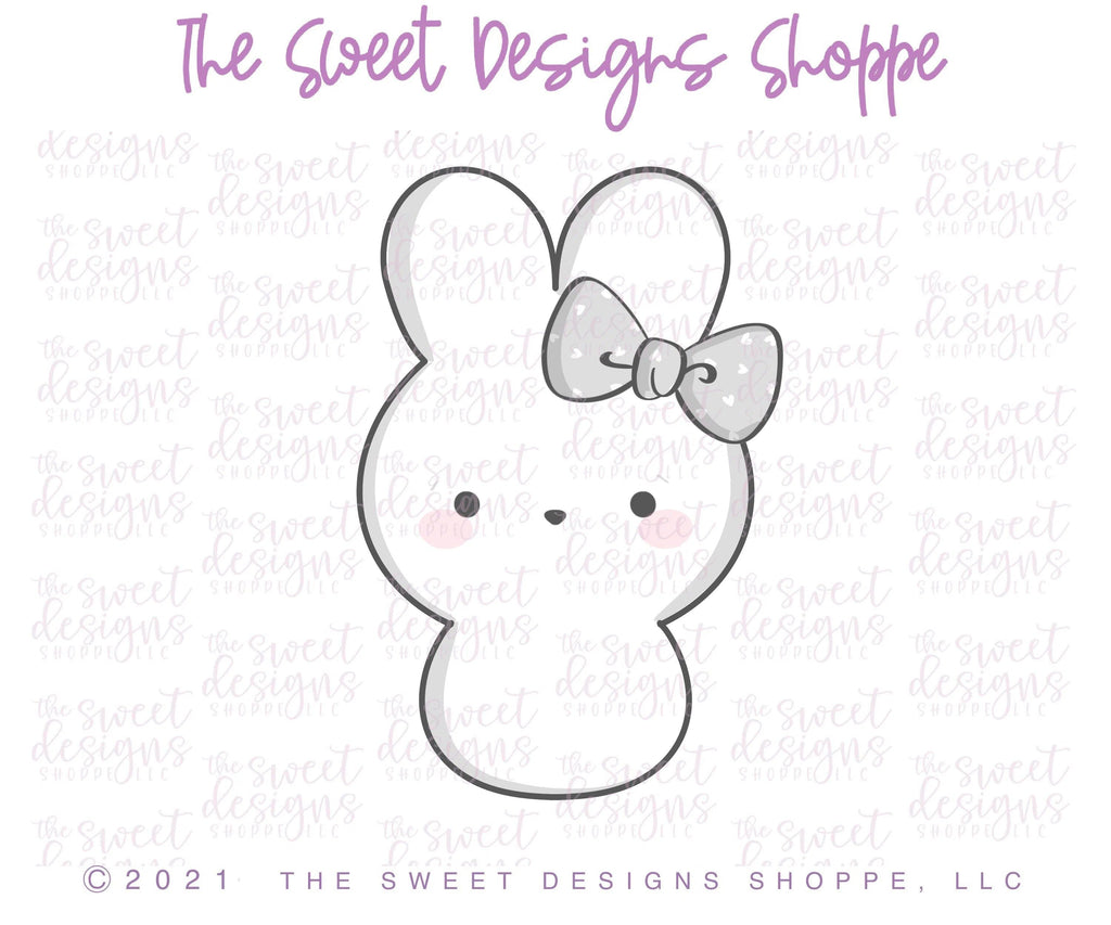 Cookie Cutters - Chubby Girly Marshmallow - Cookie Cutter - The Sweet Designs Shoppe - TSDS - - ALL,Animal,Animals,Animals and Insects,Cookie Cutter,easter,Easter / Spring,Peep,Peeps,Promocode