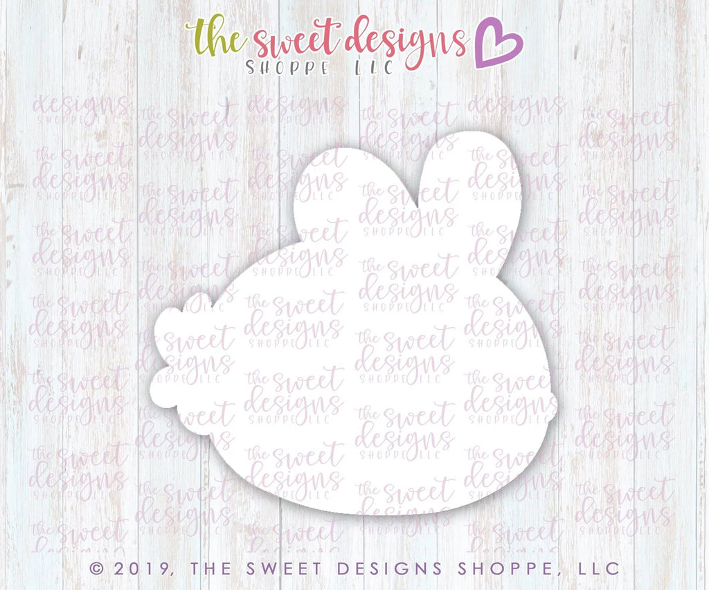 Cookie Cutters - Chubby Little Bunny - Cookie Cutter - The Sweet Designs Shoppe - TSDS - - ALL,Animal,Animals,Animals and Insects,Cookie Cutter,easter,Easter / Spring,Promocode