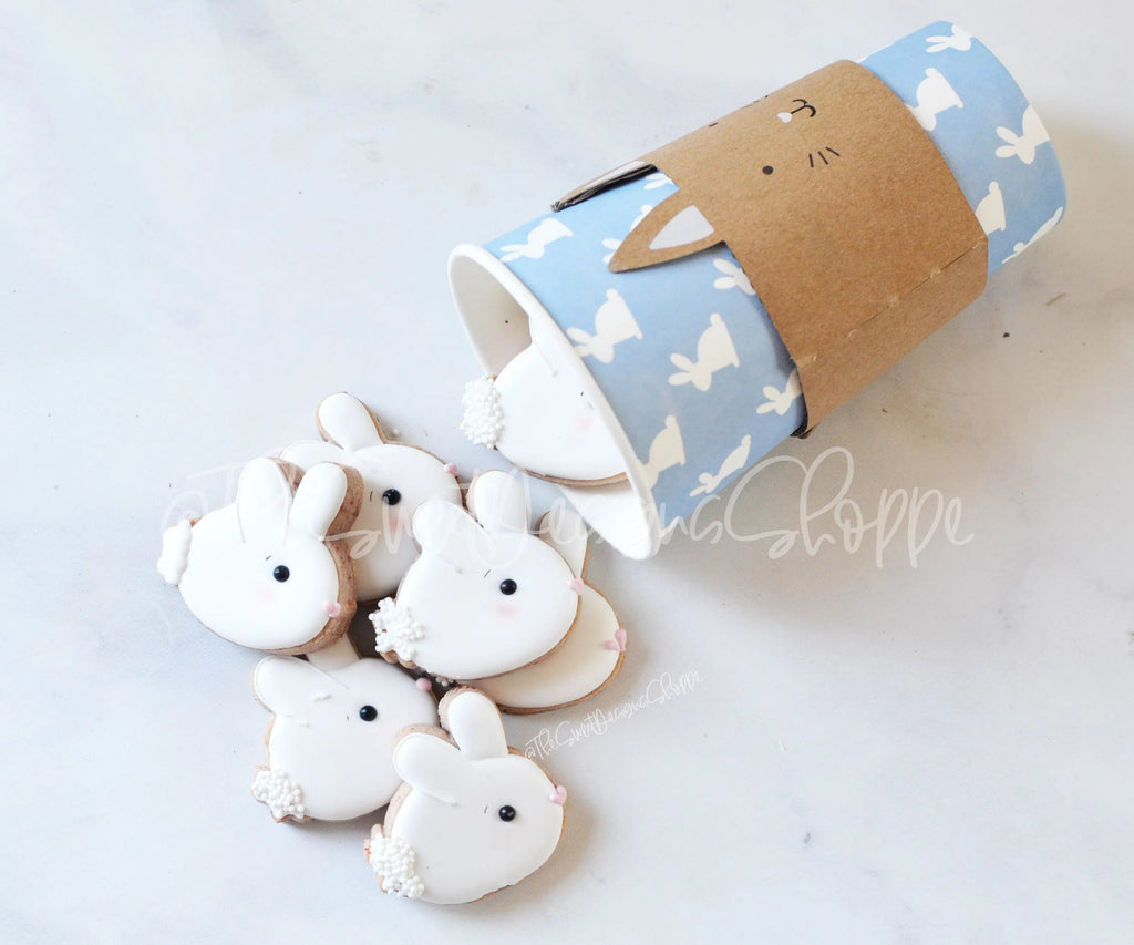 Cookie Cutters - Chubby Little Bunny - Cookie Cutter - The Sweet Designs Shoppe - TSDS - - ALL,Animal,Animals,Animals and Insects,Cookie Cutter,easter,Easter / Spring,Promocode