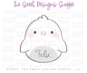Cookie Cutters - Chubby Little Chick - Cookie Cutter - The Sweet Designs Shoppe - TSDS - - ALL,Animal,Animals,Chubby little chick,Cookie Cutter,Easter,Easter / Spring,little chick,Promocode,STL